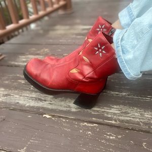 Vintage Diba USA western boot